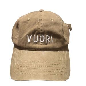 Vuori Ball Cap Camel Unisex NWT